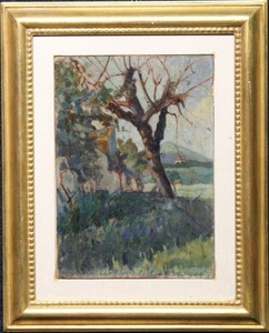 Ferroni, Signed Italian Landscape Painting