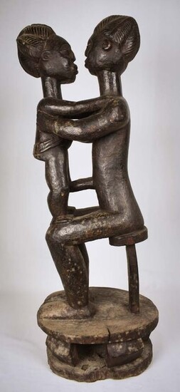 Fertility Statue - Wood - Yoruba - Nigeria