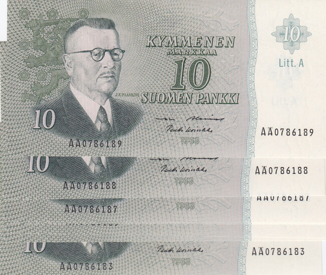 Finland 10 Markkaa 1963 (7)