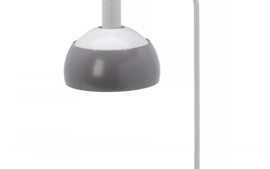 SOLD. Finn Juhl: A table lamp of grey lacquered steel and aluminium in two tones. Designed in 1963. Manufactured by Onecollection. H. 44 cm – Bruun Rasmussen Auctioneers of Fine Art
