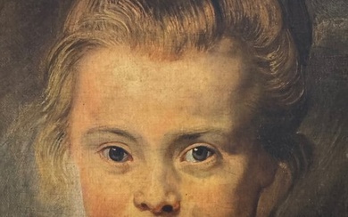 Flemish school (XIX), After Sir Peter Paul Rubens - Portrait of Clara Serena Rubens, the artist's daughter