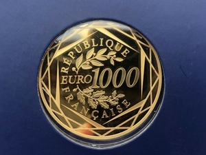 France - 1000 Euro 2015 "Le Coq" - Gold