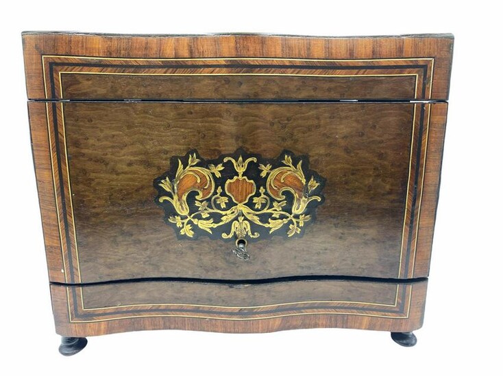 French Inlaid Boulle Tantalus Box