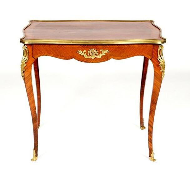 French Louis XVI Satinwood Side Table