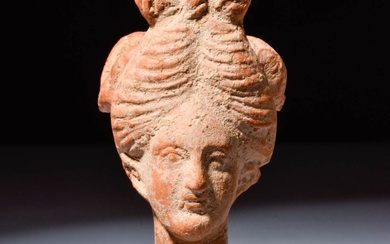 GREEK TERRACOTTA HEAD OF APHRODITE