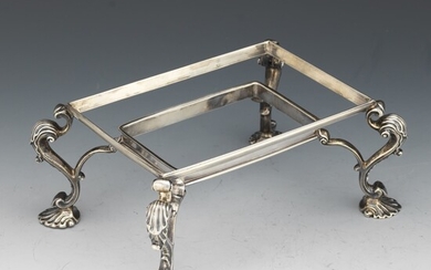 George III Sterling Silver Buffet Stand, dated 1799