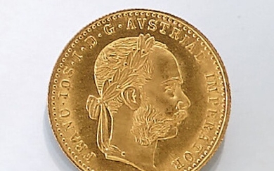 Gold coin, 1 ducat, Austria-Hungary, 1915 ,...