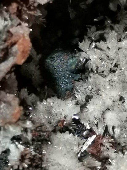 Hemimorphite Crystal on matrix - 13×12×8 cm - 731 g