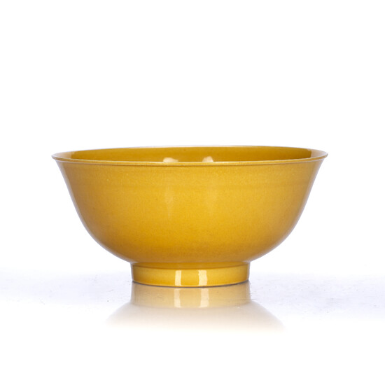 Imperial yellow bowl