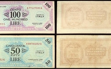 Italy, AM-Lire (Allied Military Currency) - VF