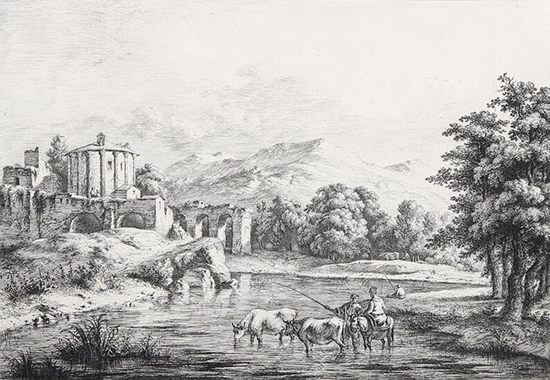 JEAN JACQUES DE BOISSIEU 1736 - Lyon - 1810