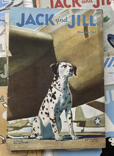 Jack & Jill Magazine 45 issues from the 1940s
