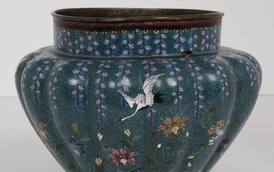 Japon, fin XIXe siècle Vase à large panse... - Lot 95 - Osenat