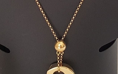 Joaquín Berao. 45 cm- 18 kt. Yellow gold - Necklace with pendant