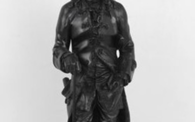 Joseph du Pont ROSSET (1706-1786) after. Voltaire. Bronze...