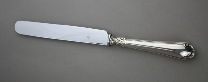 Knife, Table Knife (1) - .875 (84 Zolotniki) silver - Fabergé - Russia - 1896-1908
