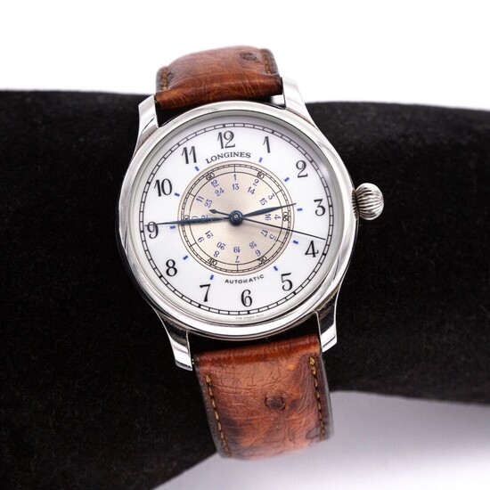 LONGINES LINDBERG WEEMS navigation watch swissair exclusive made by Longines - Timezone N°628.5241 Mouvement automatique....