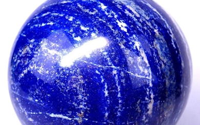 Large A ++ Blue Lapis Lazuli Sphere - 110×110×110 mm - 1682 g