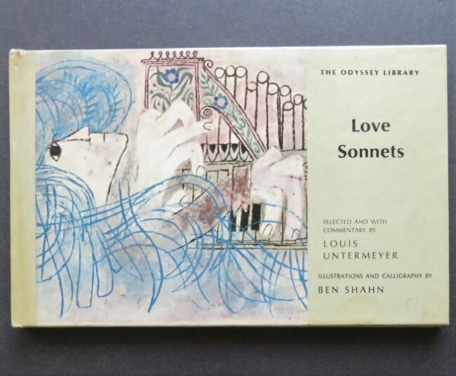 Love Sonnets selected by Louis Untermeyer, 1964, illustrated by Ben Shahn