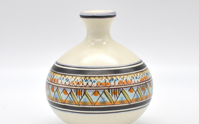 MAURO DONEGÀ. DESIGNER NOSE, CERAMIC, HAND PAINTED, FROM POLICASTRO, ITALY, VINTAGE.