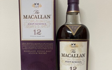 Macallan 12 years old - Gran Reserva - Original bottling - 700ml
