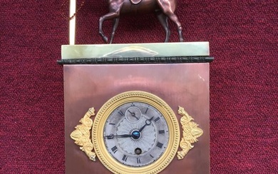 Mantel clock - Bronze - 1840-1850