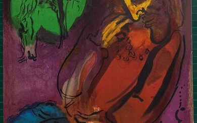 Marc Chagall - La Bible : David and Absalom, 1956