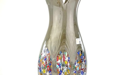 Mario Costantini - Vase - Colada Gray Murano Glass - Glass