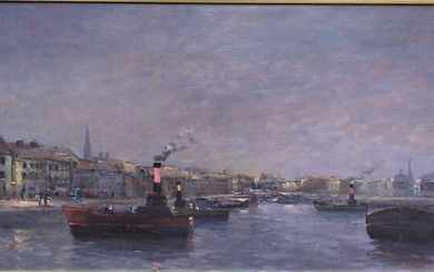 Marius Zabin (1956) - Port de Rouen