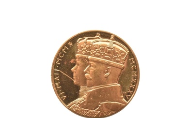 Medal - United Kingdom - George V, Silver Jubilee, 1935, Gol...