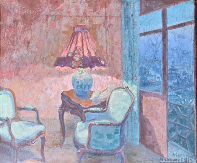Micheline CANNAUT - UTZ (XXe siècle) La lampe...