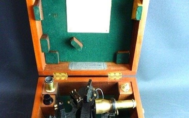 Micrometer sextant - Brass - Hughes & Son