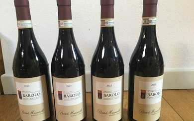 Mixed lot -Bartolo Mascarello: 2015 x 2 & 2013 x 2 - Barolo - 4 Bottles (0.75L)