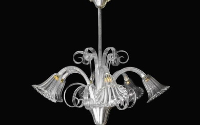 Murano glass chandelier, 1950s/70s