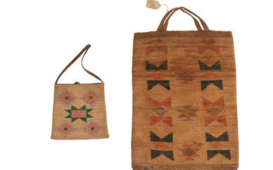 Nez Perce Corn Husk Bags