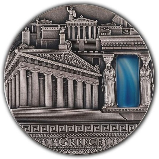 Niue - 2 Dollar 2018 Greece Imperial Art Antique - 2 oz - Silver