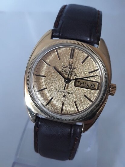 Omega - Constellation Automatic Linen Dial - 168.017 - Men - 1960-1969
