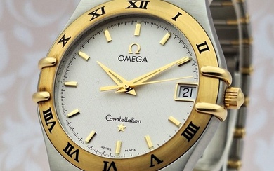 Omega - Constellation - Steel/Gold - Cal. Omega 1532 - No Reserve Price - 396.1201 - Unisex - 2000-2010
