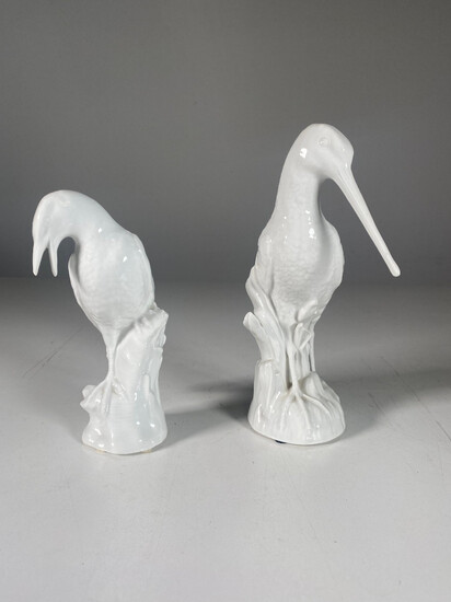 Pair of porcelain figures from the KPM Berlin manufactory.