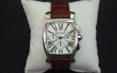 Pierre CARDIN, Time couture Montre bracelet, boitier rectangulaire de ...