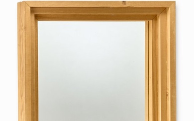Poltronova Mario Ceroli - Wall mirror- spc 60 - Wood