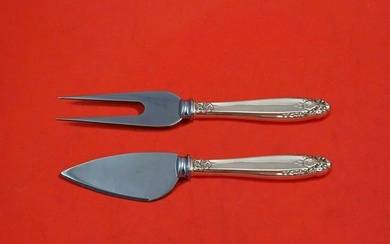 Prelude by International Sterling Silver Hard Cheese Serving Set 2-piece Custom