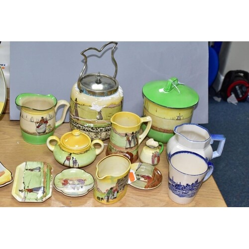 ROYAL DOULTON WELSH, DUTCH AND NORFOLK SERIES WARE, comprisi...