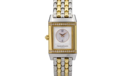 Reverso Duoface Lady A sophisticated, diamond-set double-sided bicolor wristwatch with second time zone<br>