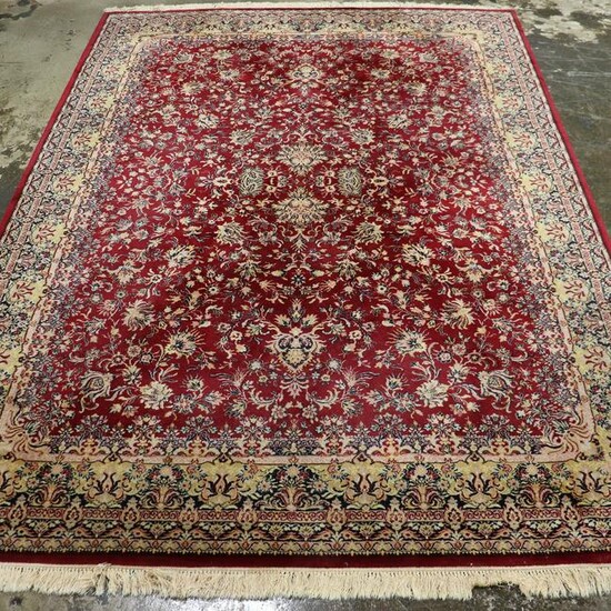 Room Size Hand Knotted Rug - 11'8 x 8'3