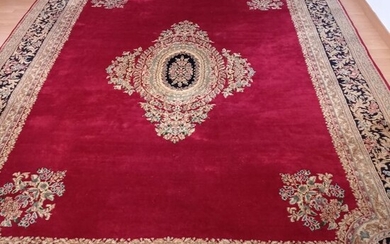 Royal Gold kirman singned by master, Arjomand - Carpet - 370 cm - 277 cm
