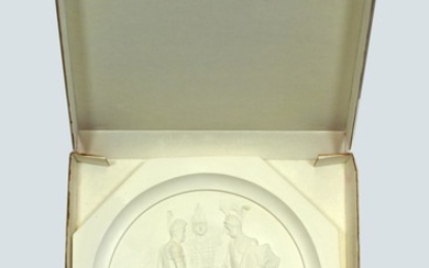 Russian Commemorative Medallion Plaque