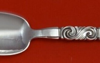 Scroll by Georg Jensen Sterling Silver Dessert Spoon 6 3/4" Vintage Silverware