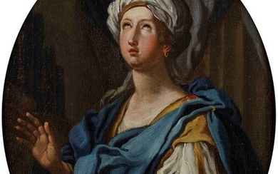 Sebastiano Conca (1680-1764), (Bottega di) - Santa Cecilia