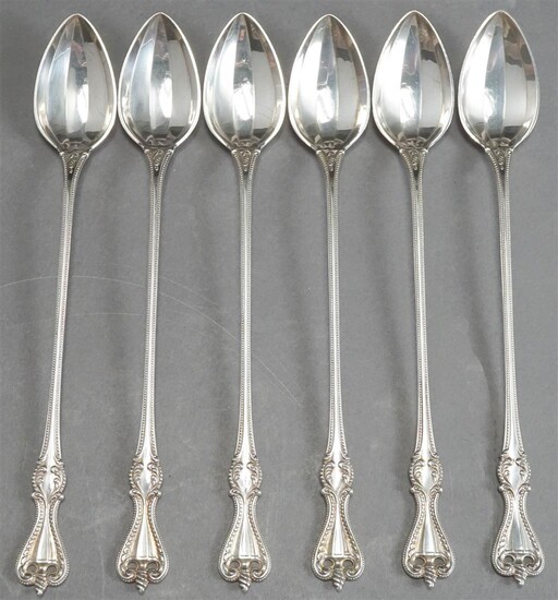 Set of Six Towle 'Old Colonial' Sterling Silver 8-Inch Iced Tea Spoons, 6.4 oz